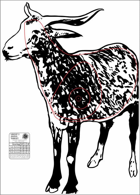 ANZUS Tough Waterproof Targets