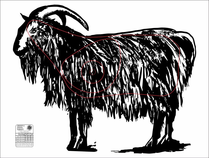 ANZUS Tough Waterproof Targets