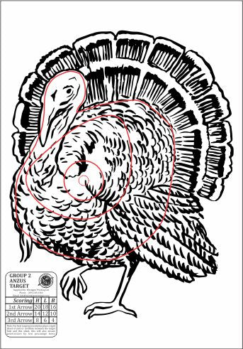 ANZUS Tough Waterproof Targets