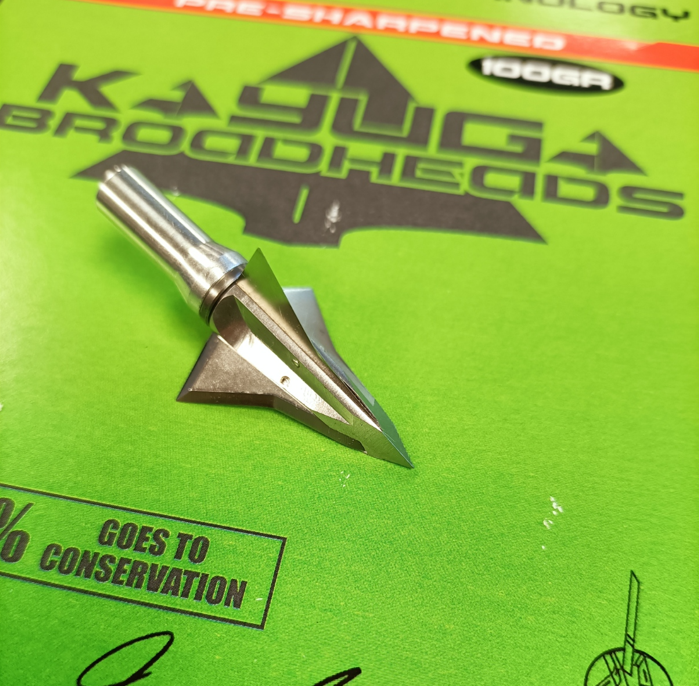 Kayuga Broadheads Tri Zot 100gr
