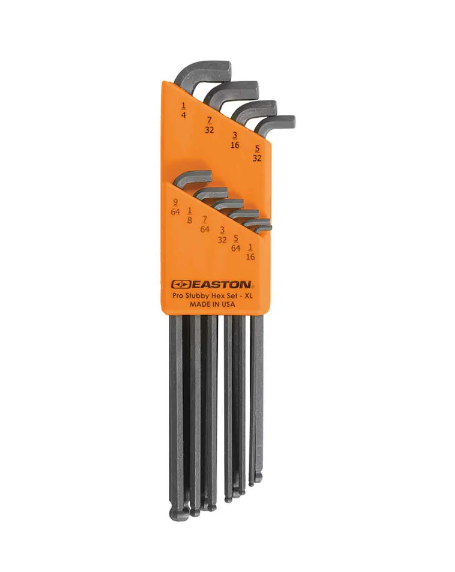 Easton Stubby 10 pc. Allen Wrench Set - XL