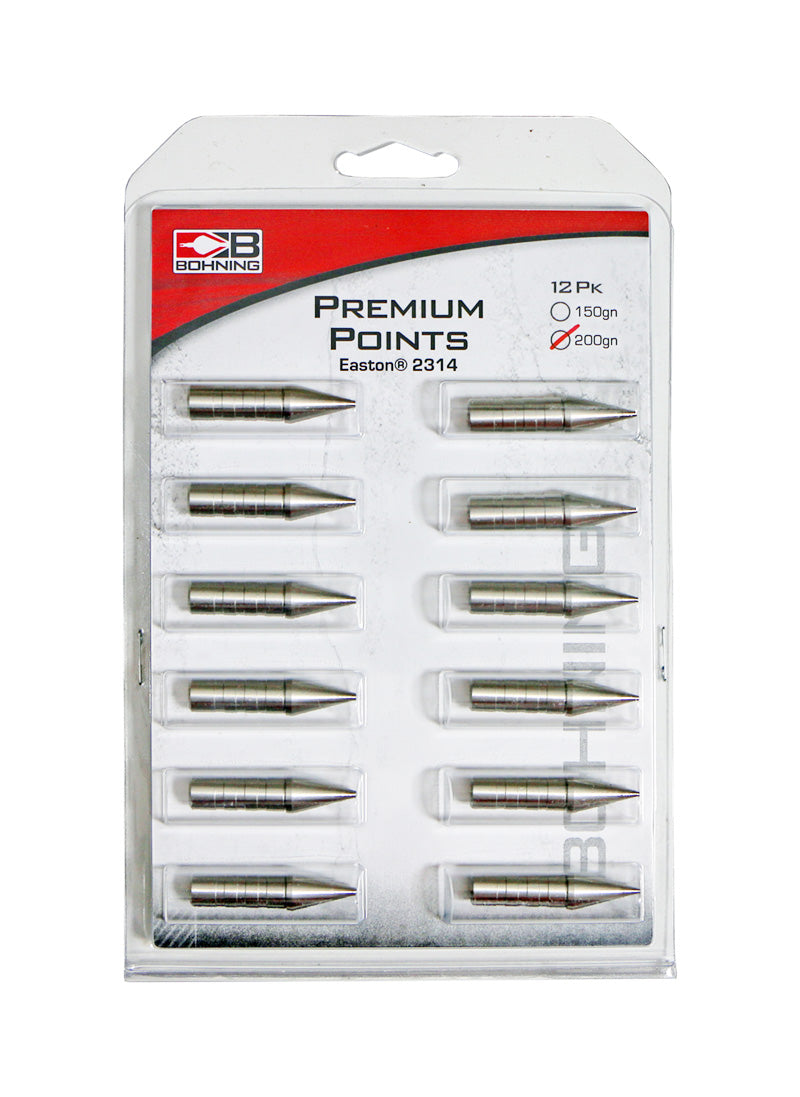 Bohning Premium Points 2315 - 200gn 12 Pk