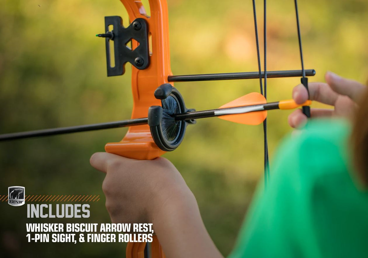 Bear Brave Bow Set (Black)