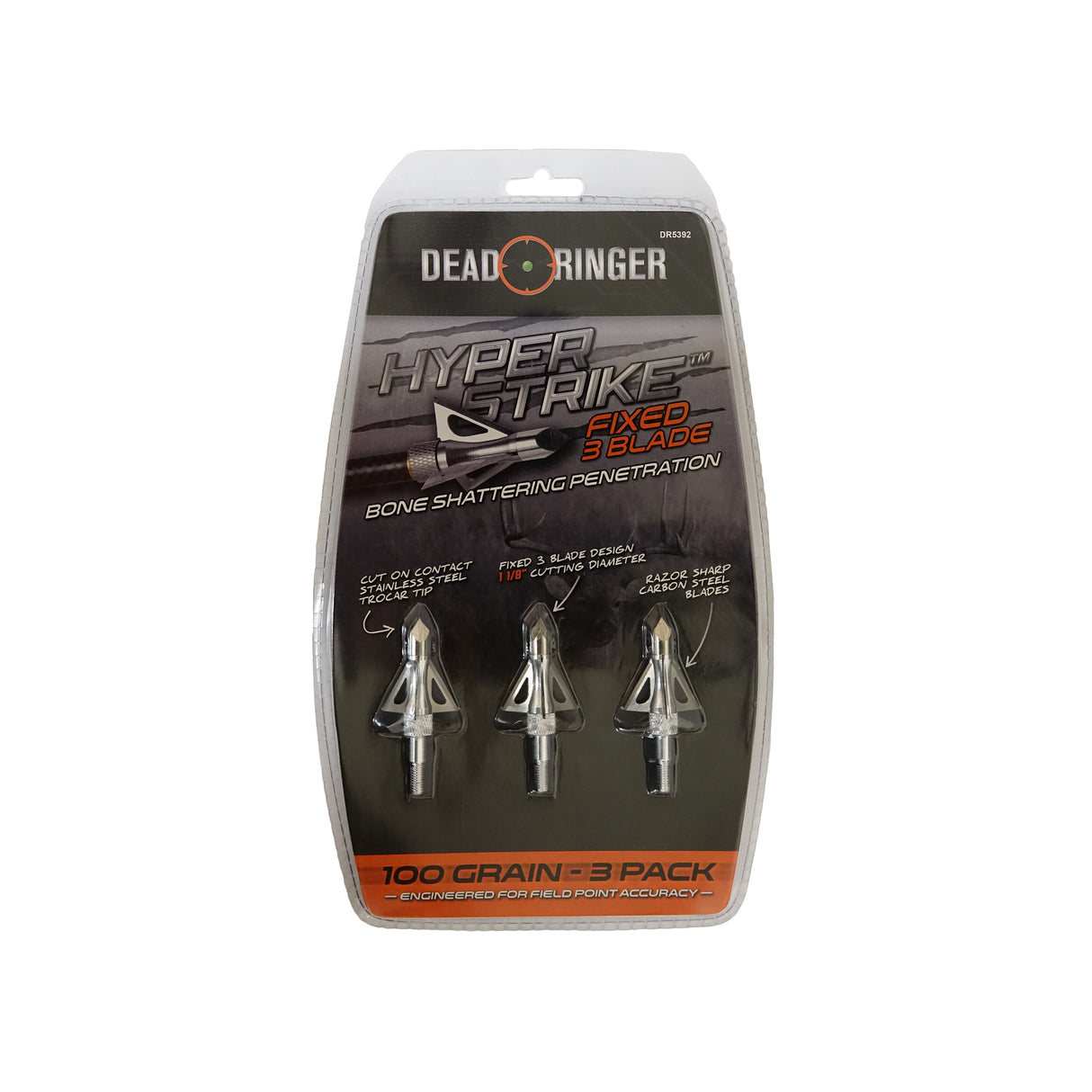Dead Ringer Hyper Strike Broadheads 100gr