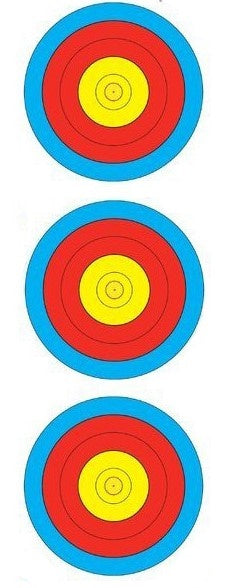 Attitude Archery WA 3 Spot Vertical Indoor 40cm 10+X Ring