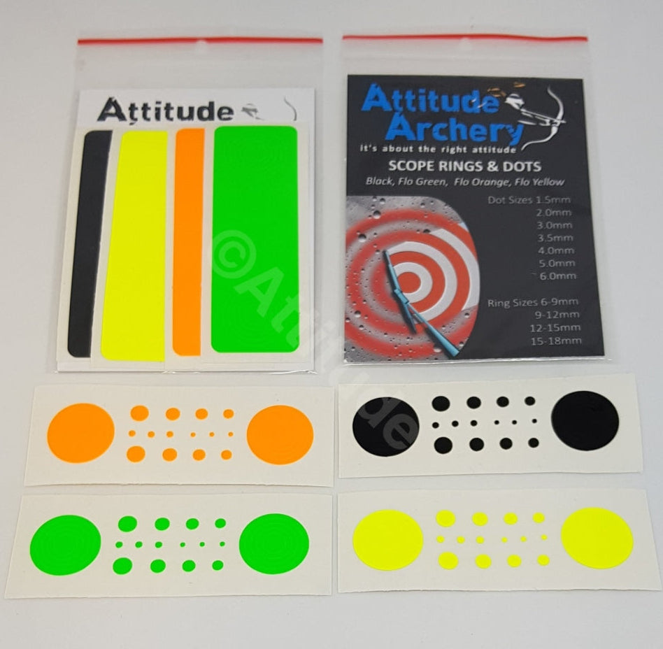 Attitude Scope Rings & Dots Bow Accessories