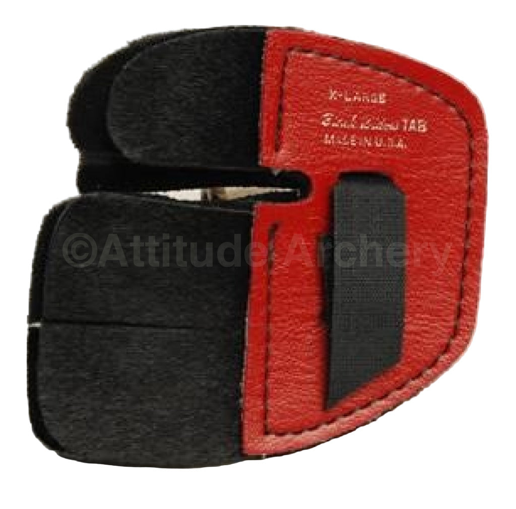 Black Widow Leather Calf Tab Finger Tabs