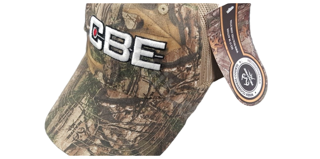 Cbe Hat Camo Mesh