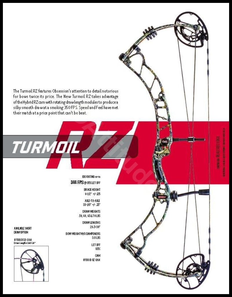 Obsession Turmoil Rz Compound Bows