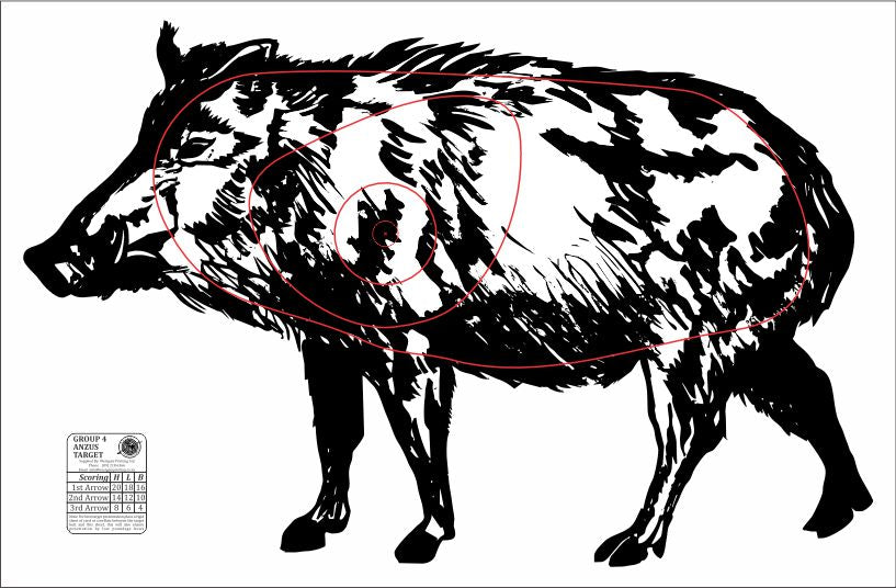 ANZUS Tough Waterproof Targets