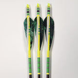 Attitude Archery Black Eagle Outlaw Pre-fletched Feather Arrow