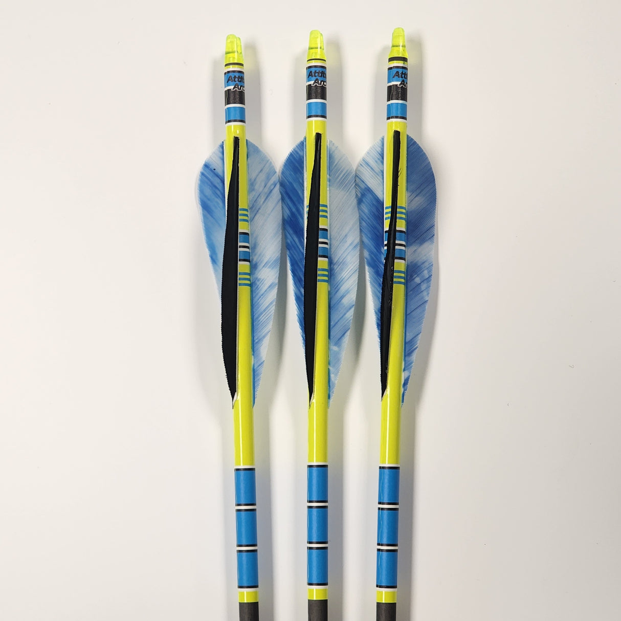 Attitude Archery Black Eagle Outlaw Pre-fletched Feather Arrow