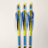 Attitude Archery Black Eagle Outlaw Pre-fletched Feather Arrow