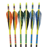 Attitude Archery Black Eagle Outlaw Pre-fletched Feather Arrow