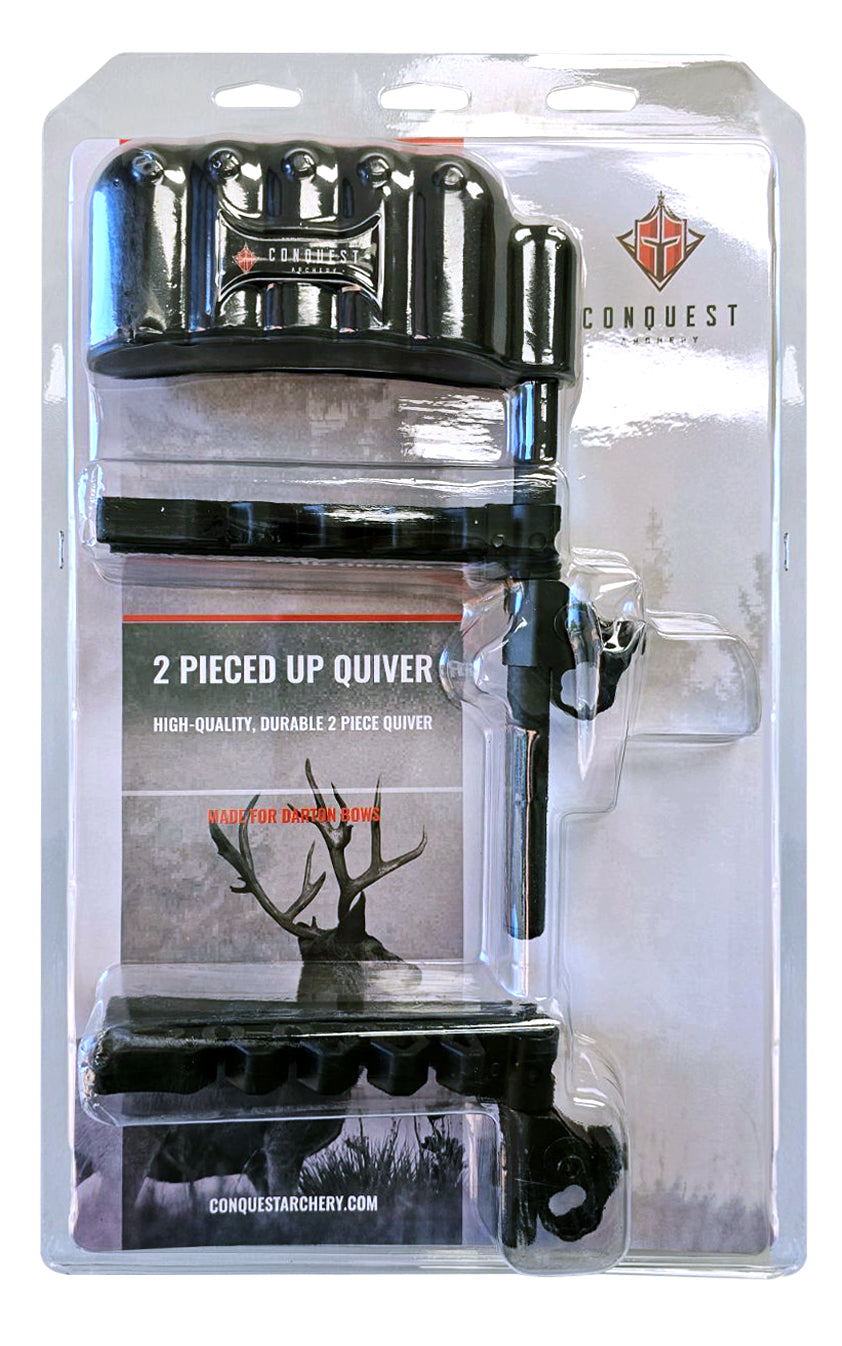 Conquest 2 Piece Bow Quiver 5 Arrow