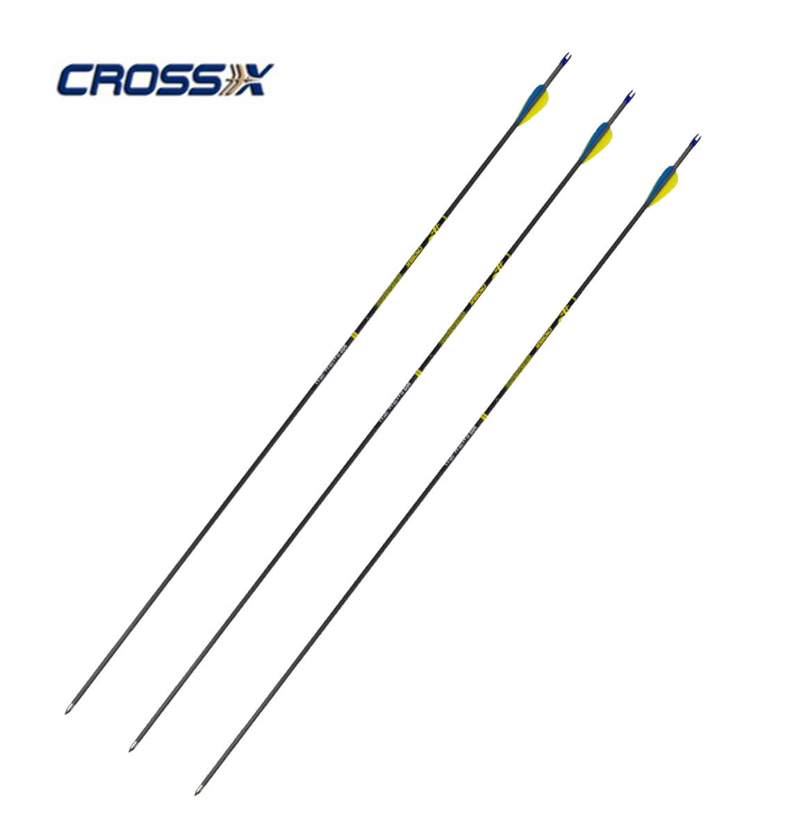 Cross-X Pegasus Octagon Fletched Arrows