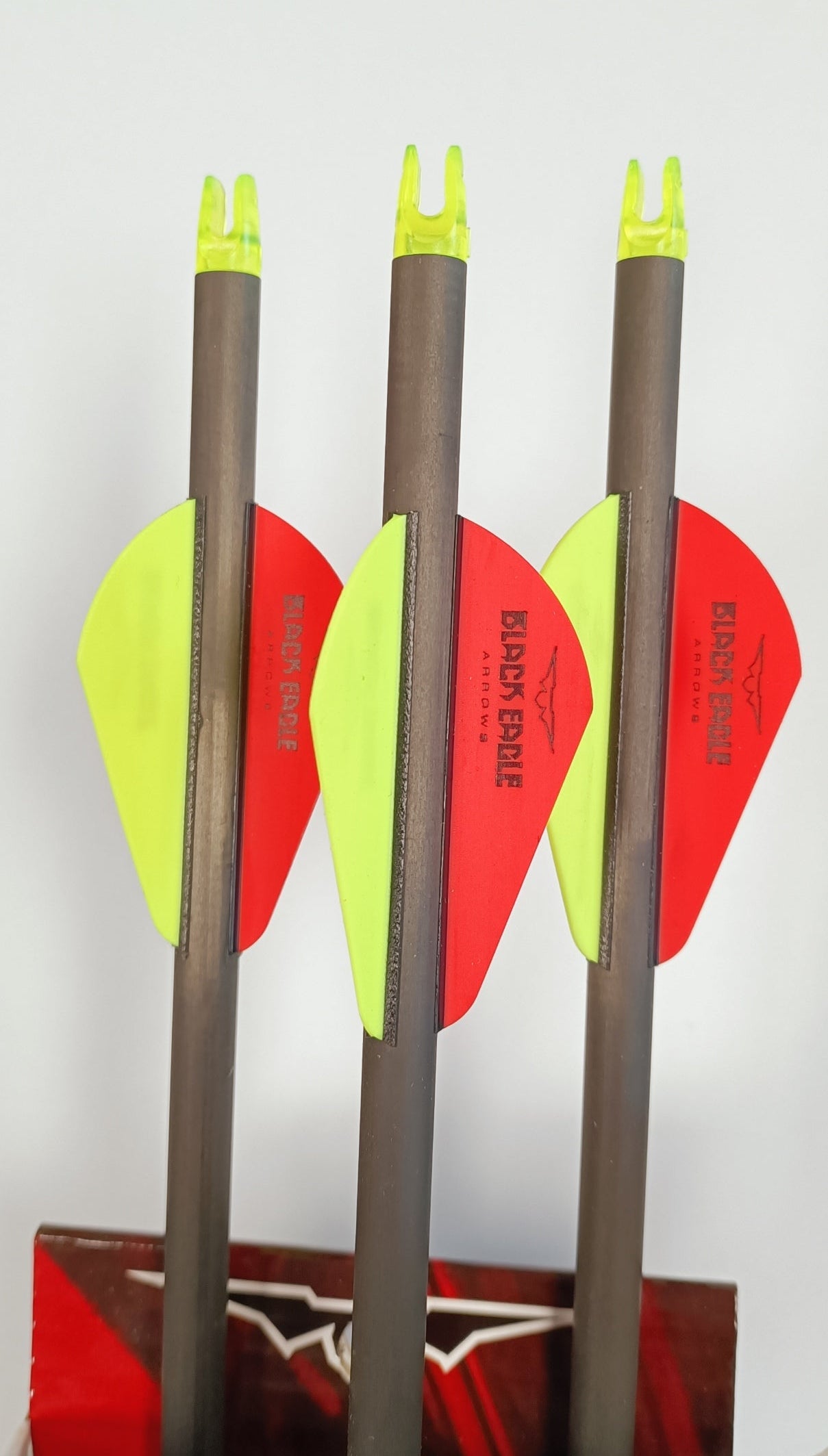 Attitude Archery Black Eagle Outlaw Prefletched Arrow Box Set 6