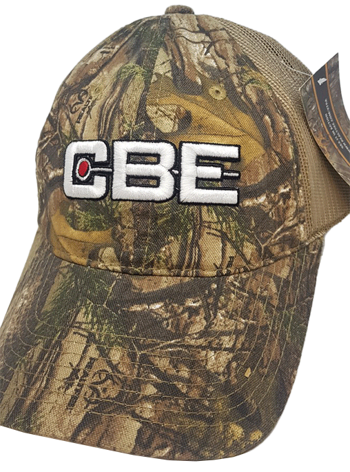 CBE Hat Camo Mesh