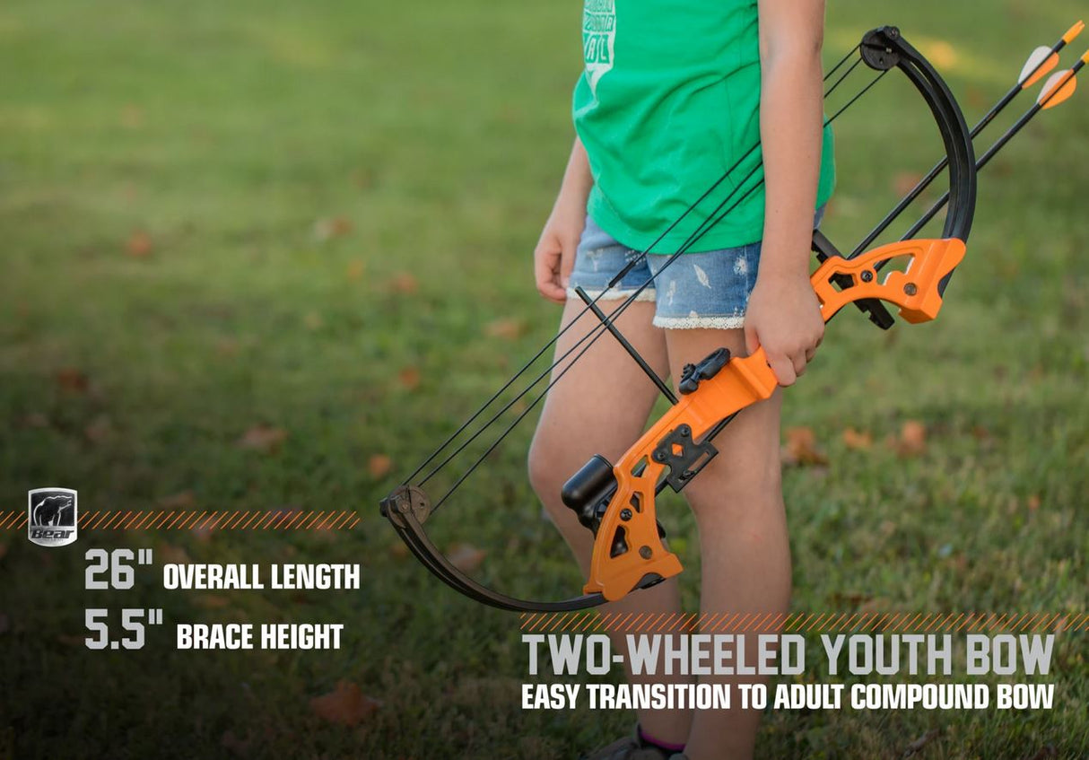 Bear Brave Bow Set (Black)