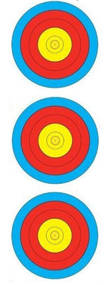 Attitude Archery WA 3 Spot Vertical Indoor 40cm 10+X Ring
