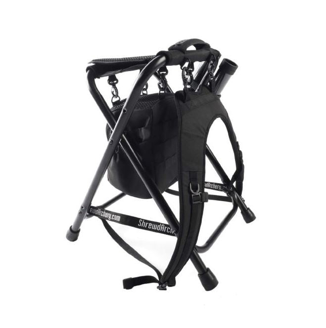 Shrewd SideKick Shooter Stool - Black
