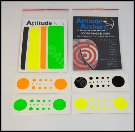Attitude Scope Rings & Dots Bow Accessories