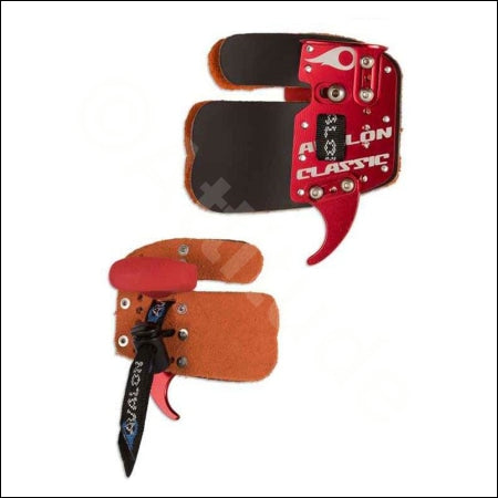 Avalon Classic Finger Tab Right / Medium Red