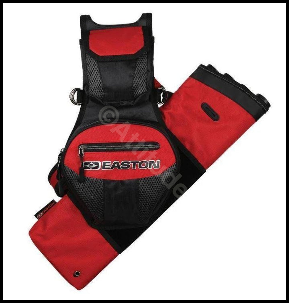 Easton Flipside 4-Tube Hip Quiver Red Archers Accessories