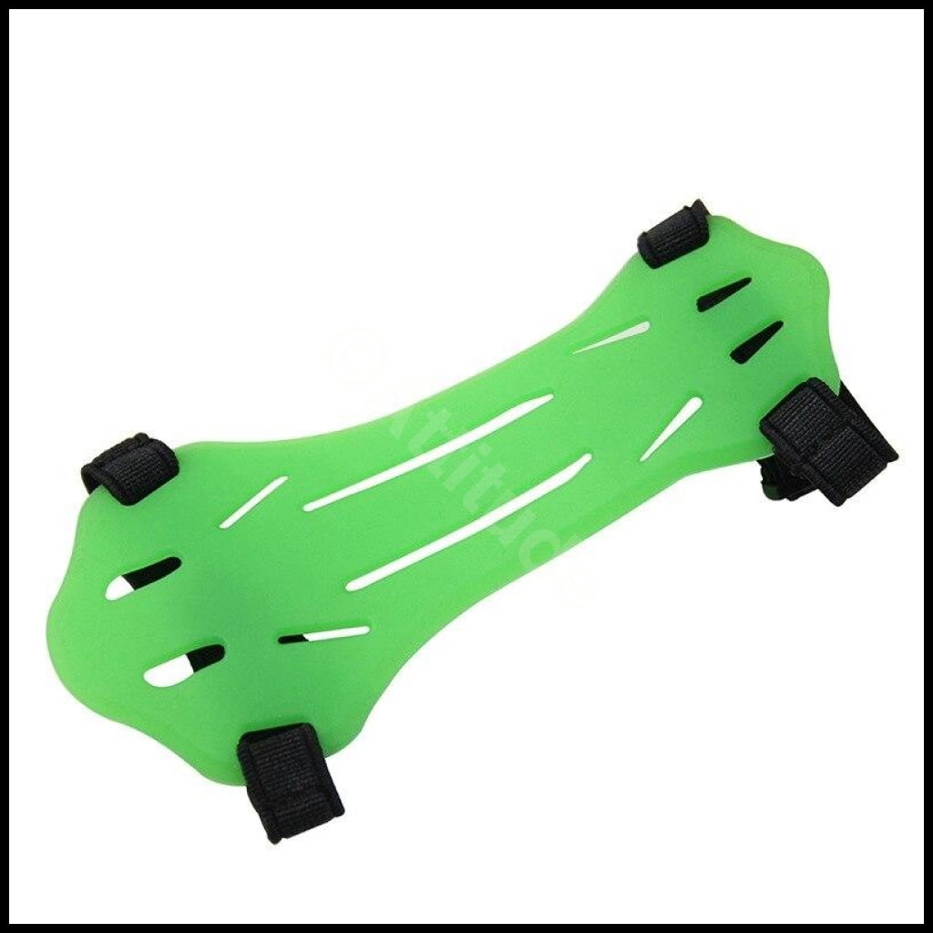 Gel Soft Arm Guard Green Archers Accessories