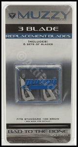 Muzzy 100Gr 3 Replacement Blades Broadheads