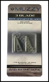Muzzy 125Gr 3 Replacement Blades Broadheads
