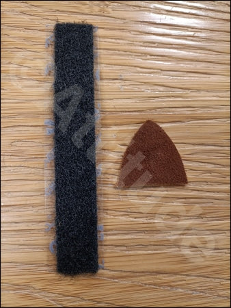 Traditional Shelf Rest Leather & Felt